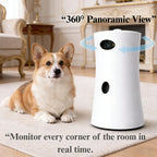Smart Pet Camera with Treat Tossing, 1080P FHD, Night Vision & 2-Way Audio
