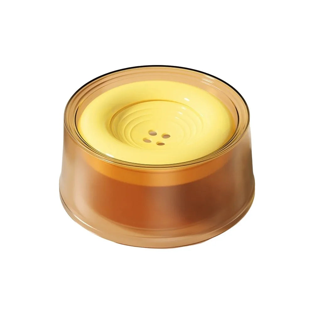 Non-Slip Floating Pet Water Bowl (Anti-Splash, Large Capacity, Spill-Proof)