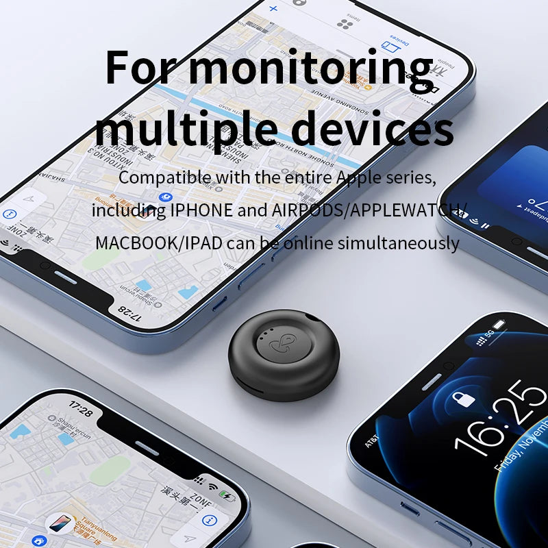 iOS Find My Bluetooth Tracker for Dogs, Cats, Keys & Bags