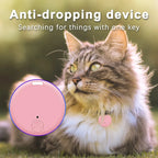 Mini Bluetooth GPS Smart Tag Keychain Tracker - Anti-Loss Alarm for Pets, Kids & Keys