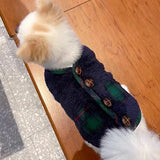 Christmas Winter Vest for Golden Retriever & Large Dogs