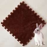 Fleece Cage Liner Squares — Spliceable Mats for Guinea Pigs & Rabbits