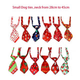 Christmas Pet Bow Tie Bandana 50-Pack (Dog & Cat Accessory)