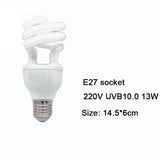 E27 UVB Calcium Lamp — 13W/26W Bulb for Tortoises & Lizards