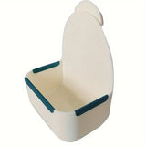 Anti-Spill Hanging Cage Feeder — Fixed-Clip Bowl for Small Pets