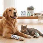 Elastic Self-Adhesive Dog Paw Bandage (Non-Woven, Printed, Stretchy)