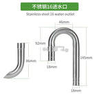 Stainless Steel Aquarium Filter Inlet & Outlet Tubes (Shrimp Safe)