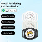 Bluetooth Anti-Lost Tracker Tag with Bidirectional Alarm for Pets & Wallets