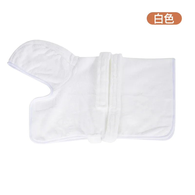 Quick-Dry Pet Bathrobe — Soft Absorbent Wrap for Dogs & Cats