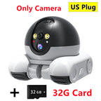 1080P WiFi Security Camera with Auto Tracking for Pets & Baby Monitoring