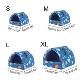 Small Animal Sleeping Nest — Warm Cotton Bed for Hamsters & Rabbits