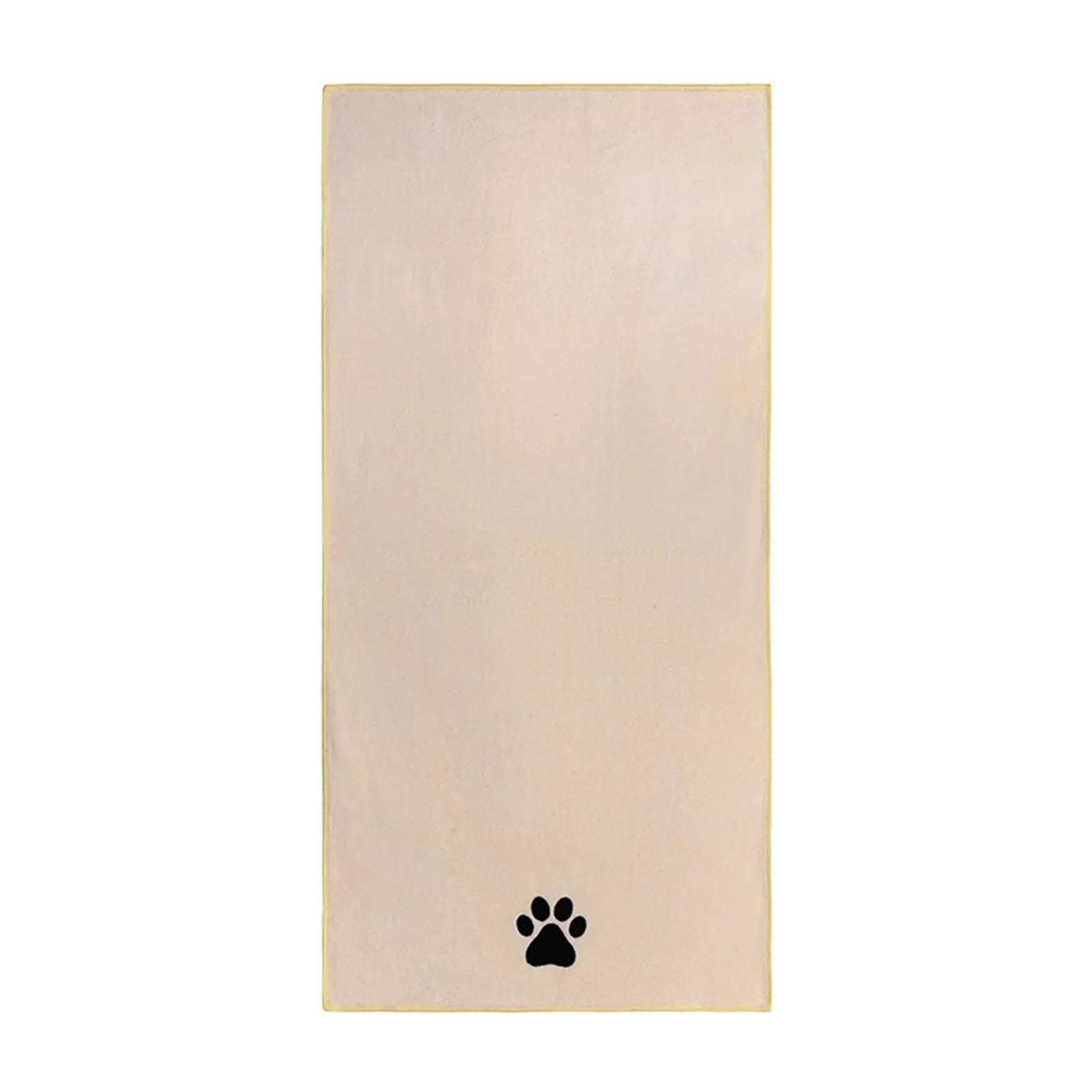 Microfiber Dog & Cat Bath Towel — Embroidered, Super-Absorbent, Two Sizes