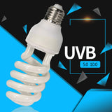 UVB Reptile Heat & Light Bulb — Calcium-Boosting 5.0/10.0, 13W/26W