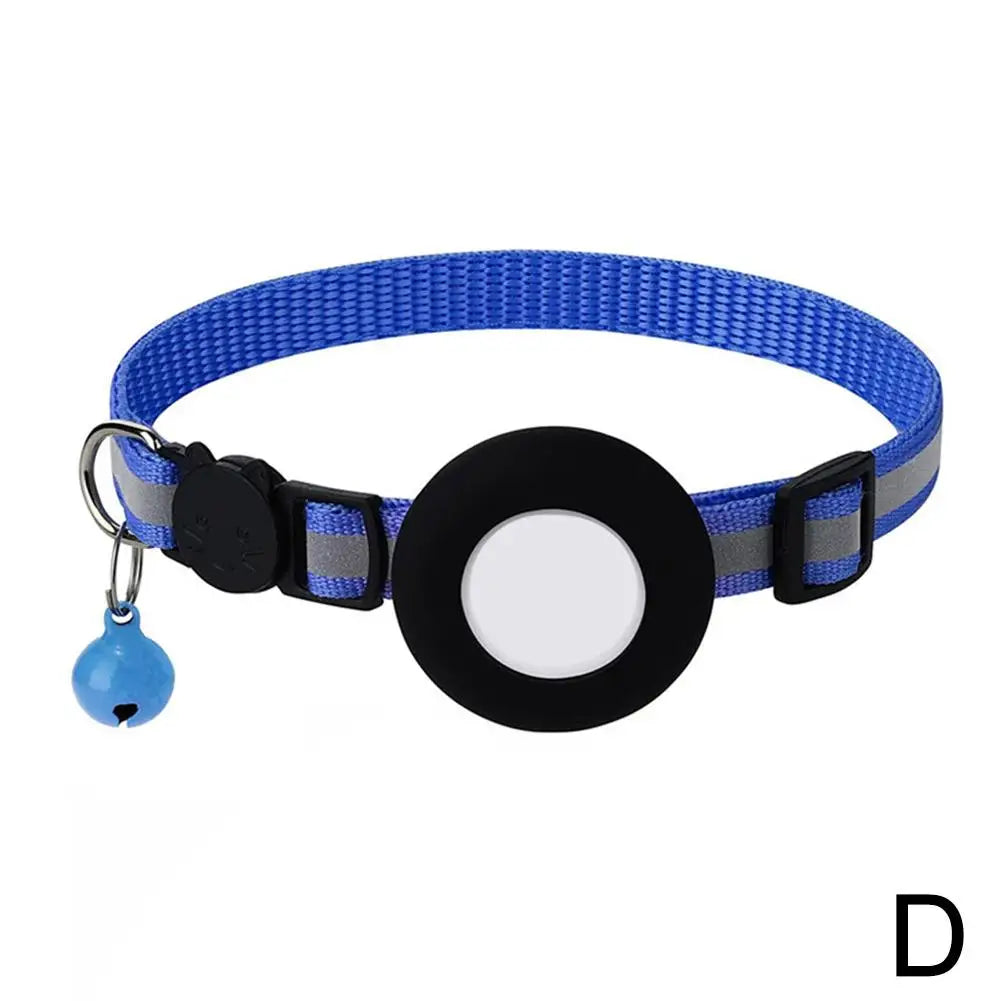Reflective Breakaway Cat Collar with Bell — Safety-Release Design