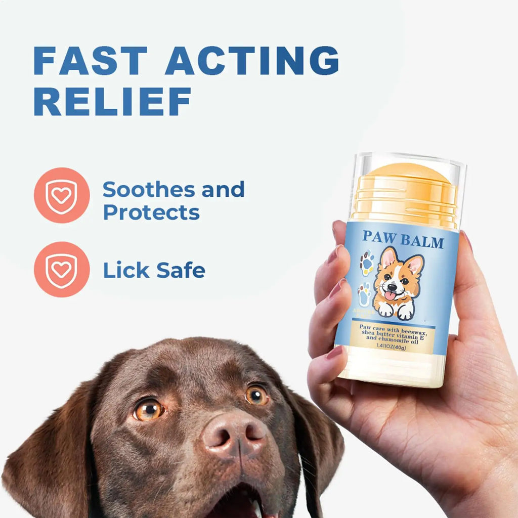 Dog & Cat Paw Balm — Plant-Based Repair for Cracked, Dry Pads