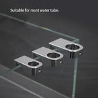 Aluminum Alloy Aquarium Tube Holder Clamp (Water Pipe Hose Mount, Glass Clip)