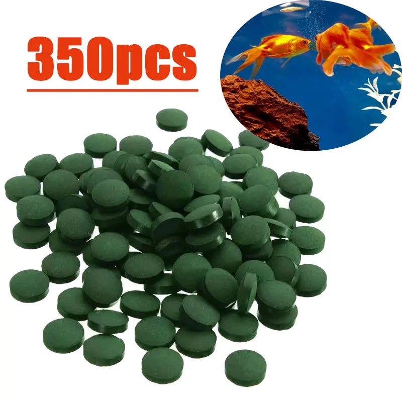 Tropical Fish Spirulina Pellet Tablets (50–650pcs, High Protein Diet)