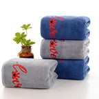 Quick-Drying Pet Bath Towels — Soft Fiber, 60x105cm