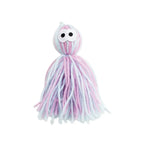Wool Octopus Plush Cat Toy — Bite-Resistant Self-Righting Kitten Play Ball