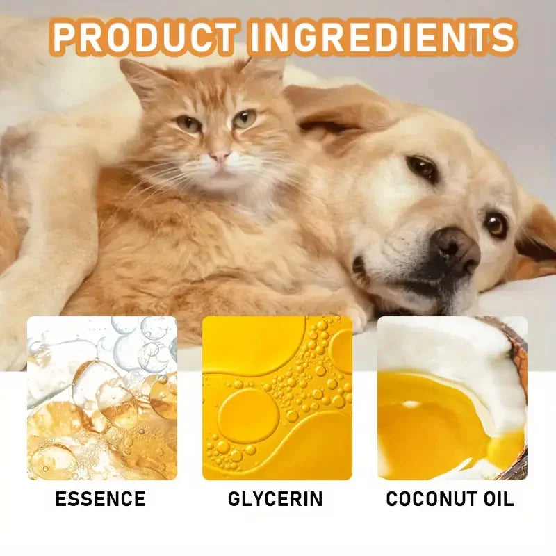 Pet Hair Smoothing Spray — Moisturizing Fur Shine & Softness