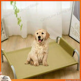 Elevated Cooling Dog Cot Bed, Moisture-Proof & Washable