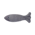 Catnip Fish Chew Toy — Plush Kicker for Dental Play