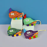 4-Piece Faux Feather Cat Toy Set — Interactive Bell Toys for Cats