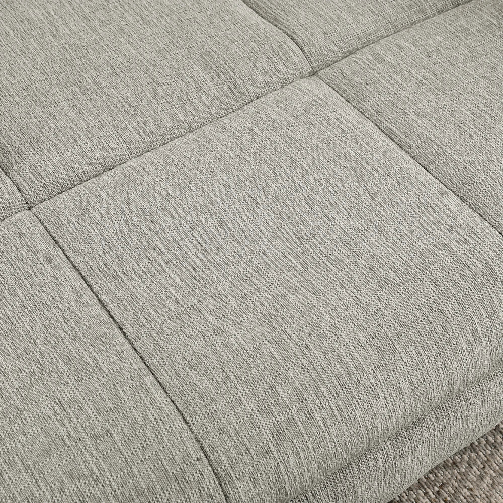Elevated Linen Sofa Bed for Large Dogs, Beige