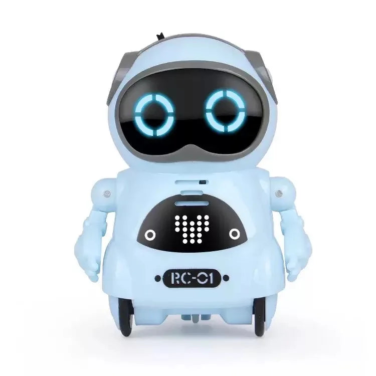 AI Smart Robot with Hat - Emotional Interaction, Vocal Response & Fun Modes for Kids