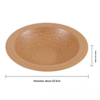 Turtle Bathing Pool & Feeding Dish — Easy-Clean Water Bowl for Box Turtles & Frogs