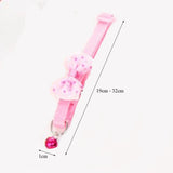Adjustable Bow Bell Collar — Soft Universal Fit for Cats & Dogs