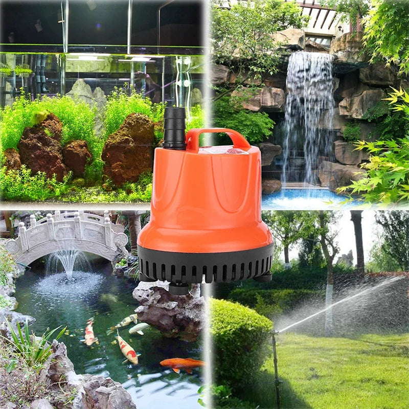 Multi-Function Submersible Aquarium Pump 30–110W