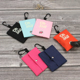 Canvas Dog Poop Bag Dispenser (Waste Bag Holder Set)