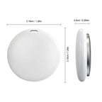 Apple Find My Bluetooth Tracker 2-Pack for Pets, Keys, Bags & Luggage (iOS)