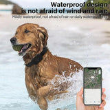 No-Subscription GPS Pet Tracker with Collar - Long Battery for Dogs & Cats