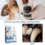 Pet Mouth Cleaning Foam — Natural Tartar Remover, 12-Hour Fresh Breath