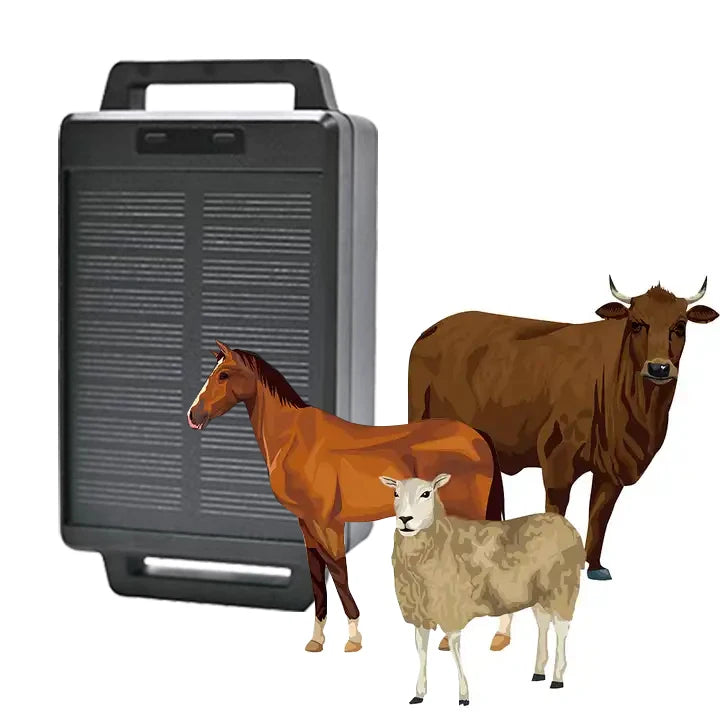 4G Solar GPS Livestock Tracker for Cattle, Horses & Sheep - IP67 Waterproof