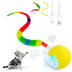 2-in-1 Automatic Interactive Cat Ball Toy
