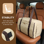 Breathable Mesh Dog Purse Carrier (Polyester Tote, Adjustable Strap, Portable)