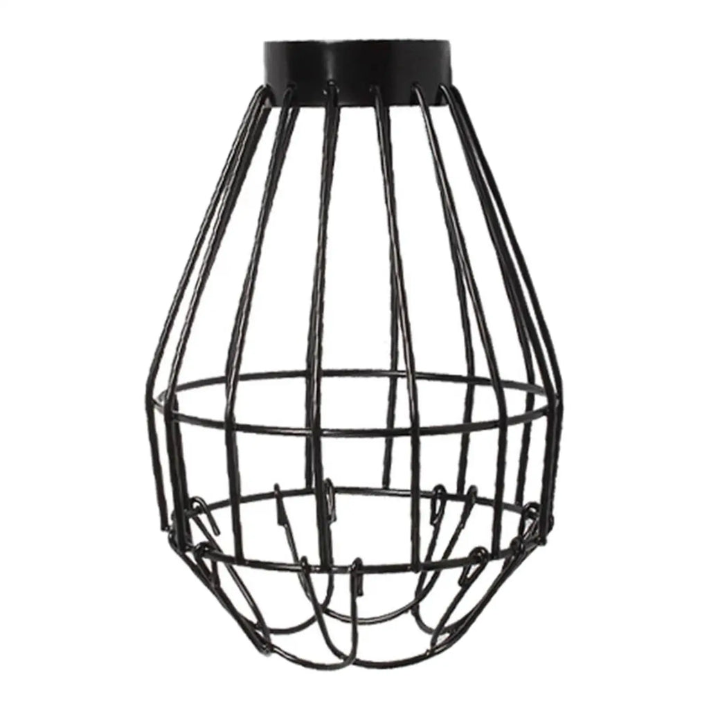Anti-Scald Reptile Heat Lamp Guard — Mesh Safety Cover