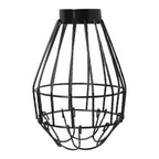 Anti-Scald Reptile Heat Lamp Guard — Mesh Safety Cover