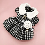 Tweed Dress Jacket for Small Dogs (Christmas Winter Clothes)
