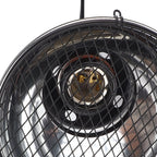 5.5in Ceramic Dome Heat Lamp Fixture — Uniform Heating for Reptiles & Amphibians