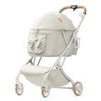 Breathable Lightweight Folding Outdoor Pet Stroller for Small & Medium Cats & Dogs — Convenient Carrier