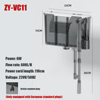 Wall-Mounted 3-in-1 Aquarium Waterfall Filter Pump (110V/220V)