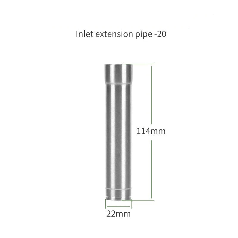 Stainless Steel Aquarium Lily Pipe & Oil Film Skimmer Set (WYIN Style)