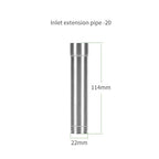 Stainless Steel Aquarium Lily Pipe & Oil Film Skimmer Set (WYIN Style)