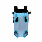 Breathable Mesh Pet Front Carrier Backpack (Double Shoulder)