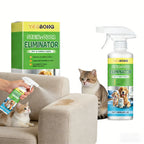 Pet Stain & Odor Remover Spray — Dissolves Stubborn Urine Stains, 120ml