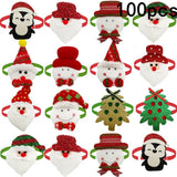 Snowman & Deer Christmas Bowtie Bulk Pack (50 or 100 Pieces)